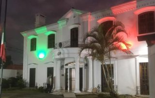 Fachada de la Embajada de Italia en Costa Rica, relacionada con la sentencia del Tribunal de Florencia a favor de Atlaslex